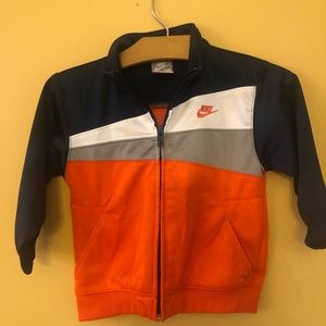 Nike boys 24 months zip up jacket
